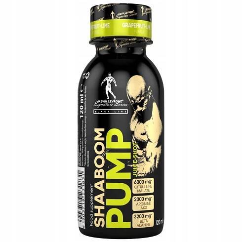 Kevin Levrone Shaaboom Pump Juice Shot grapefruit lime 120 ml - skladem