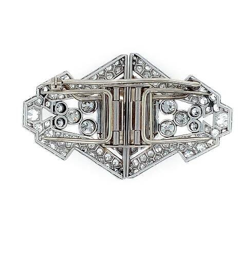 Estate - Diamond Split Brooch (5)