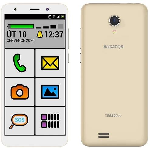 Aligator S5520 Senior zlatá