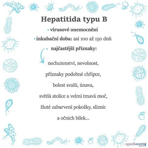 pohlavní choroby příznaky hepatitída typu B
