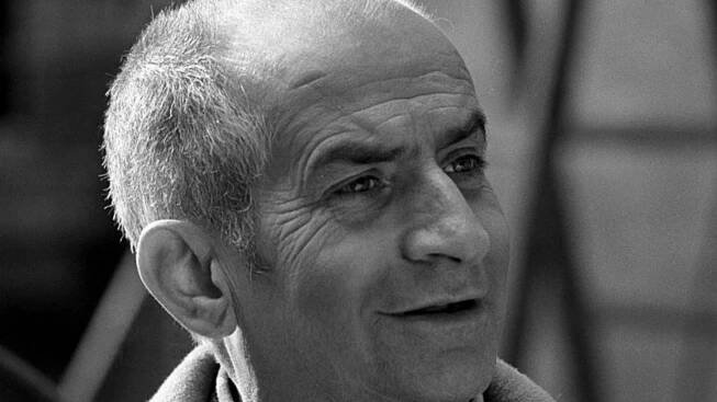 Louis de Funès byl gurmán a pěstoval bio zeleninu