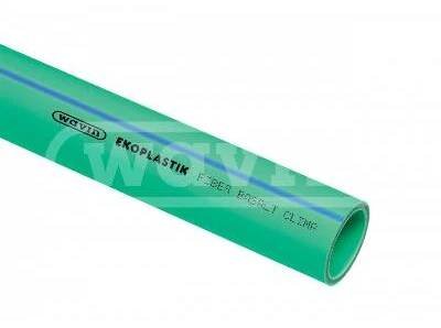 PPR - TRUBKA FIBER BASALT CLIMA (S 5) 110x10,0 (zelená) - Ekoplastik