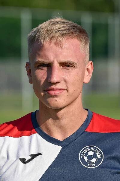 Fotbalový klub TJ Unie Hlubina, 7. srpna 2020 v Ostravě. Jaromír Frébort, obránce
