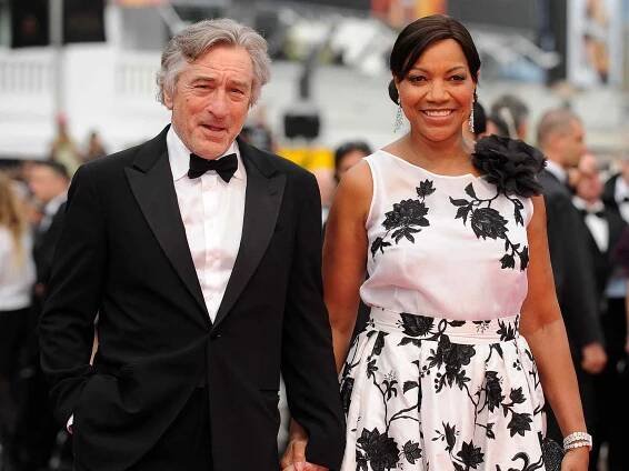 Robert De Niro and wife Grace Hightower arriving for the screening of 'Pirates of the Caribbean: On Stranger Tides