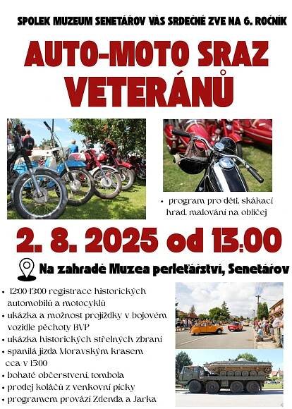 Kalendář akcí :: Spolek Muzeum Senetářov