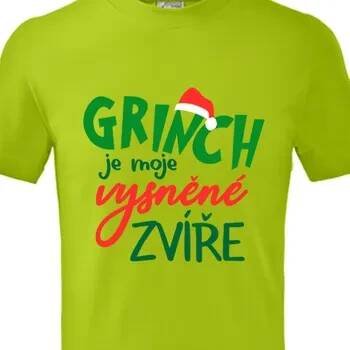 Tričko Filmy a seriály | Dětské tričko Grinch vysněné zvíře