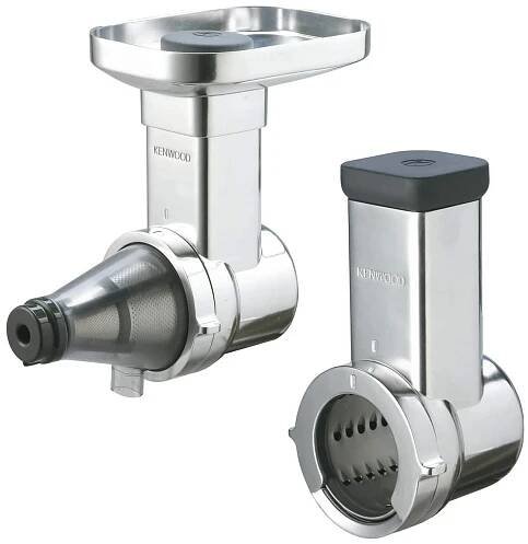 Kenwood Roto Food Cutter / Fruit Press AT642 Silver Polished AT642