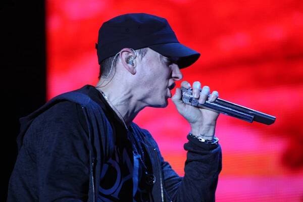 Eminem at the  2011 Bonnaroo Music Festival - Day 3