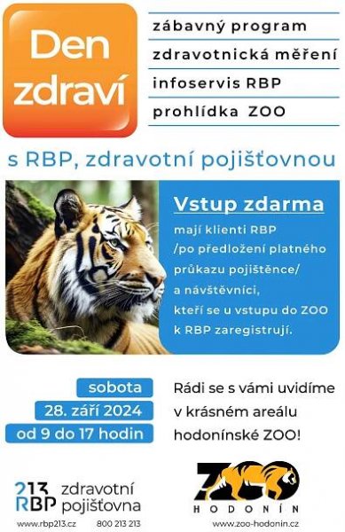 Den zdraví se zdravotní pojišťovnou RBP