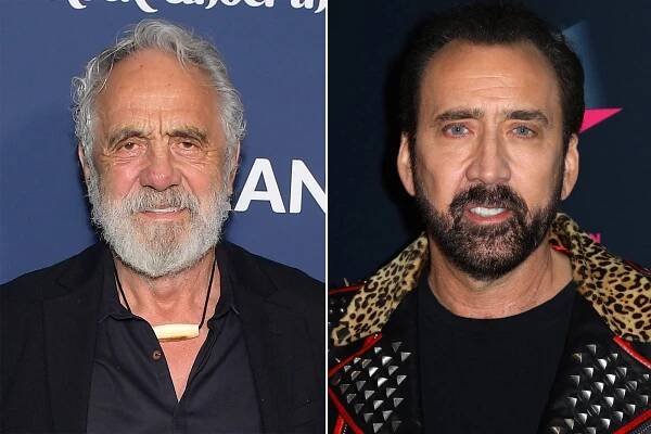 Tommy Chong and Nicolas Cage.