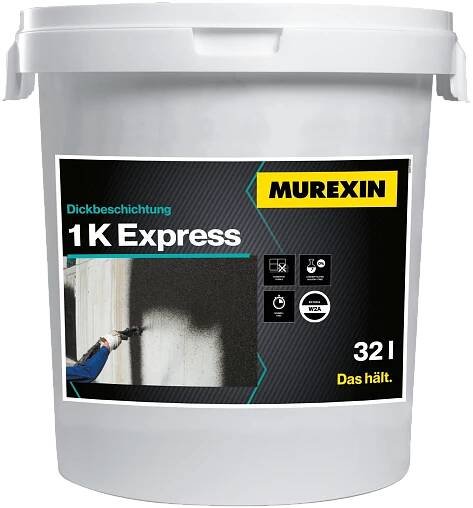 Izolační stěrka živičná 1K Express - Murexin CZ