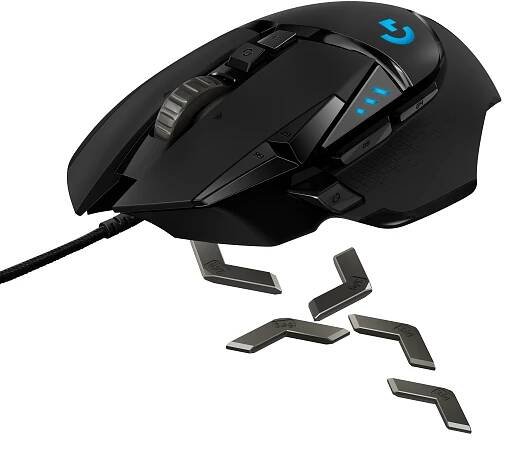 Logitech G502 Hero herní myš - černá
