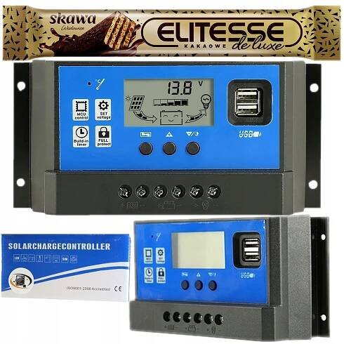 SOLÁRNÍ REGULÁTOR NABÍJENÍ Regulátor 12V 24V 60A PERFEKT PREMIUM FIREMNÍ