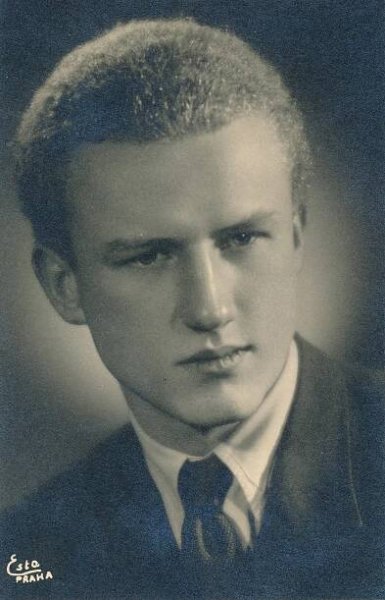 Jiří Chadima, cca 17 let