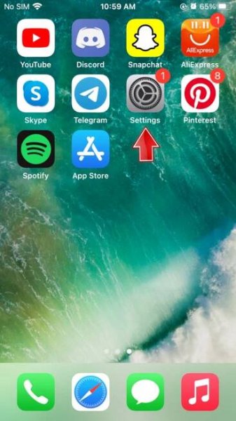 Reset iPhone