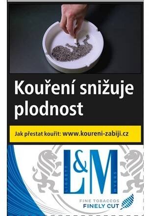 L&M Blue Label SOF king size měkké bal. 10 krab. 20 ks. kolek R KC 153 Kč VO cena - Cigarety, Tabák, Nápoje, tabák