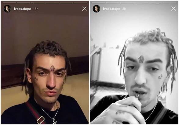 Český raper si nechal medzi oči vytetovať symbol faraóna. Odkazuje na názov chystaného albumu