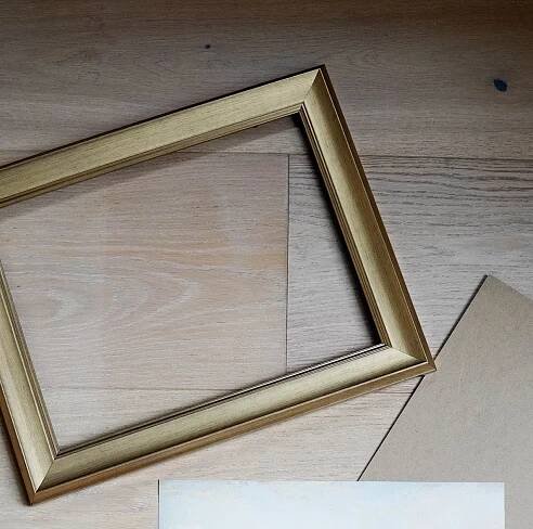 How to Frame Vintage Art Prints - Plank and Pillow