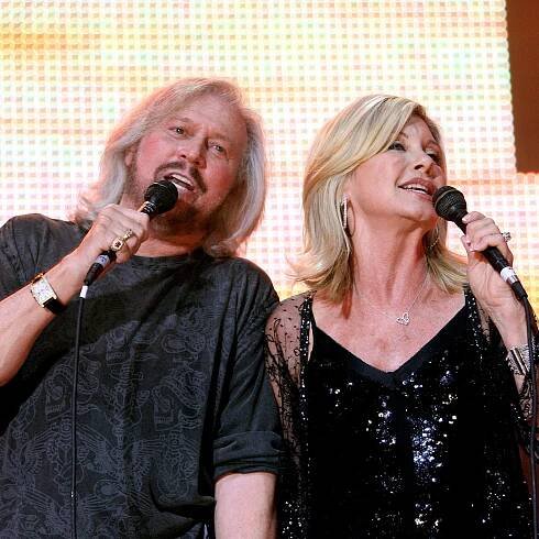 When Barry Gibb and Olivia Newton-John sang 'Islands in the Stream' and it was glorious