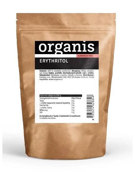 Organis Erythritol 1000 g