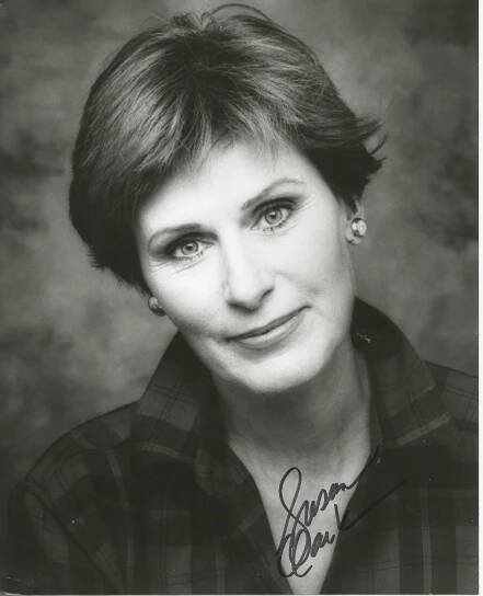 Susan Clark signed photo