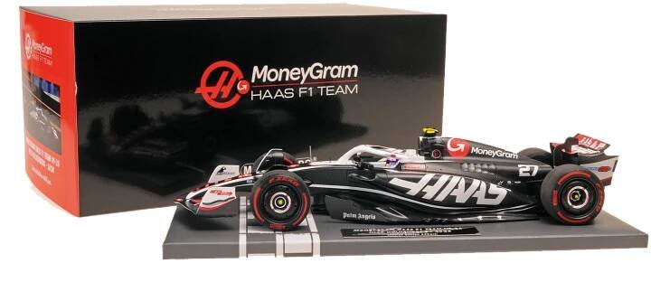 1:18 Nico Hulkenberg - Moneygram HAAS F1 Team VF-24 - Schaalmodel - Red Bull Racing