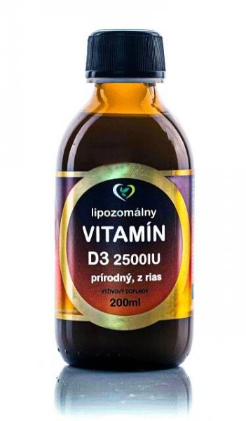 Lipozomálny vitamín D3 z rias