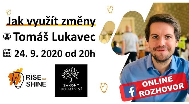 No.01: Jak využít změny – Online rozhovor s Tomášem Lukavcem