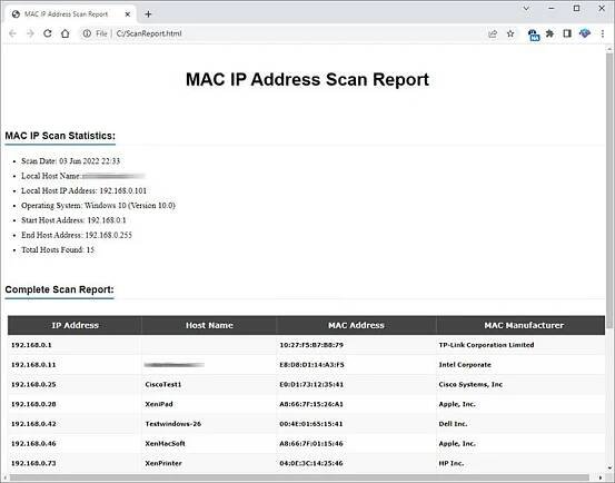 User Guide - MAC IP Scanner Pro 2022 | XenArmor