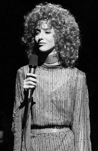 Laraine Newman as Barbra Streisand during "Me" skit on Saturday Night Live 1977