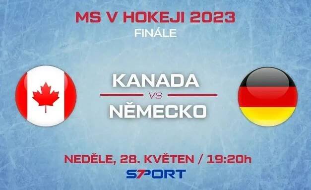 Německo - Kanada finále MS v hokeji 2023: sestavy, live stream zdarma 1