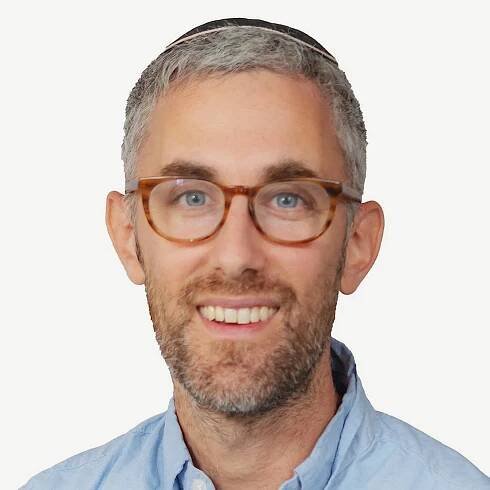 David Stein headshot with background