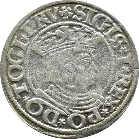 Zikmund I. Starý, groš 1534, Gdaňsk PRV