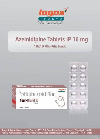 Azelnidipine 8 / 16 mg Tablet – Logos Pharma