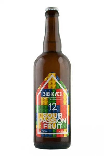 Rodinný pivovar Zichovec - Sour 12° Passion Fruit 0,75l | PivkoDomu.cz