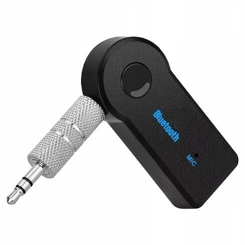 2v1 Bluetooth 5.0 audio adaptér Přijímač a vysílač s 3,5mm jackem pro autorádio AUX Sluchátka Notebook Rychlý přenos Zvuku Handsfree