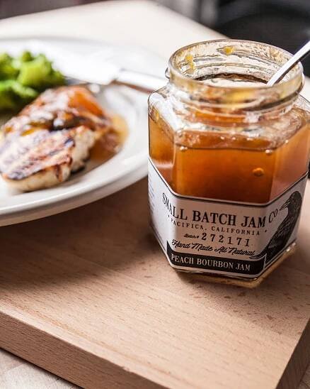 Peach Bourbon Jam - Small Batch Jam Co