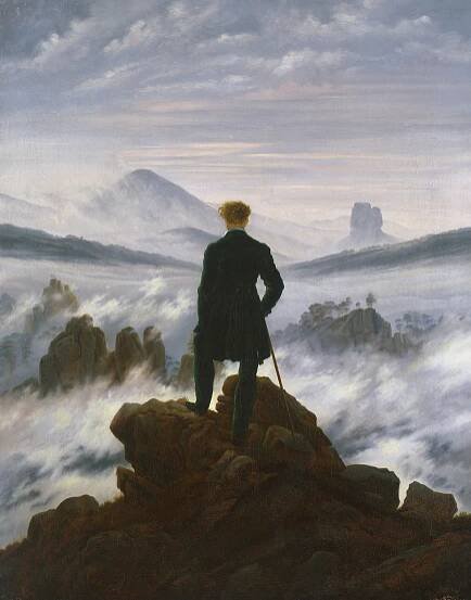 Caspar David Friedrichs »Wanderer über dem Nebelmeer«
