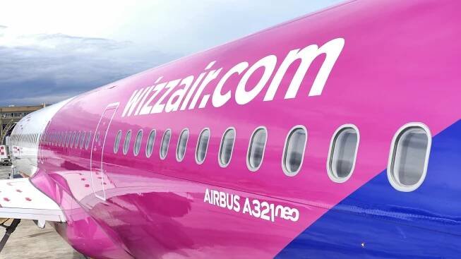 Wizz Air A321neo in Milan