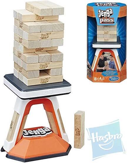 Hra věž Jenga Pass Challenge 10 výzev