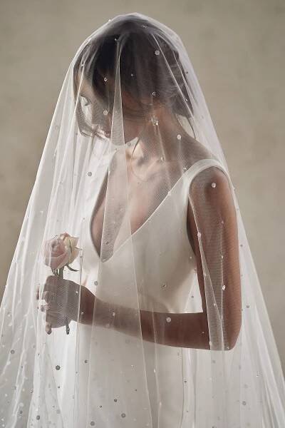 trendy ideas for the wedding veil