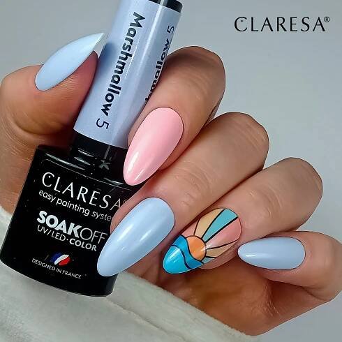 Gel lak CLARESA® Marshmallow 6, 5g