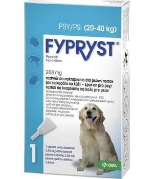 Antiparazitikum pro psa Fypryst spot on a.u.v. L (pes 20-40kg) sol 1x2,68 ml