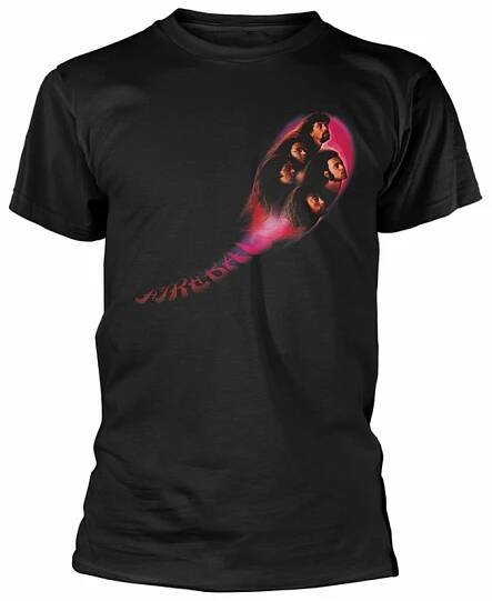 Deep Purple tričko, Fireball Black, pánské