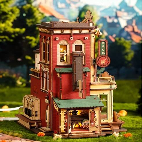 Robotime Rokr Dream Gift Factory DIY Music Box Kit.