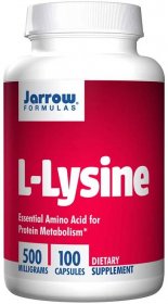 l-lysin, 500 mg - 100 kapslí