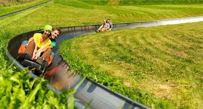 Bobová dráha Slideland Lipno nad Vltavou