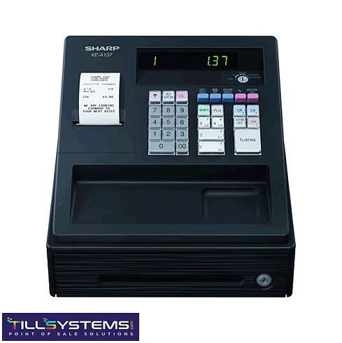  Sharp XE-A137 Retail Cash Register 
