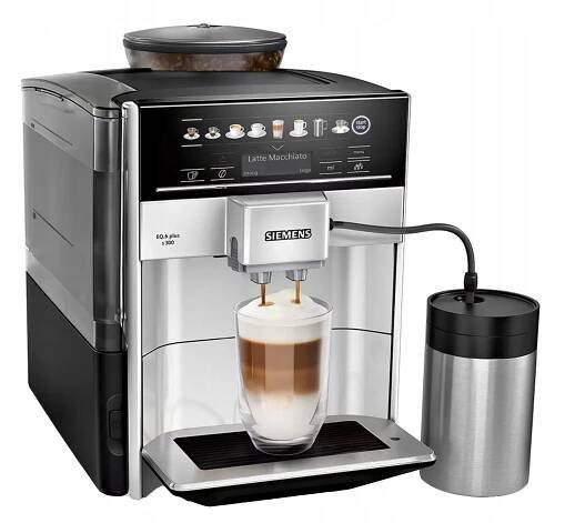 Siemens EQ.6 plus s300 TE653M11RW - Automatický kávovar s cappuccinatorem - 15 barů