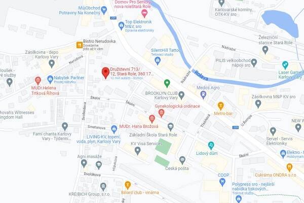 Pronájem obchod a služby v Karlových Varech, ul. Družstevní - Vladimír Růžička - realitní makléř pro Karlovy Vary, Sokolov